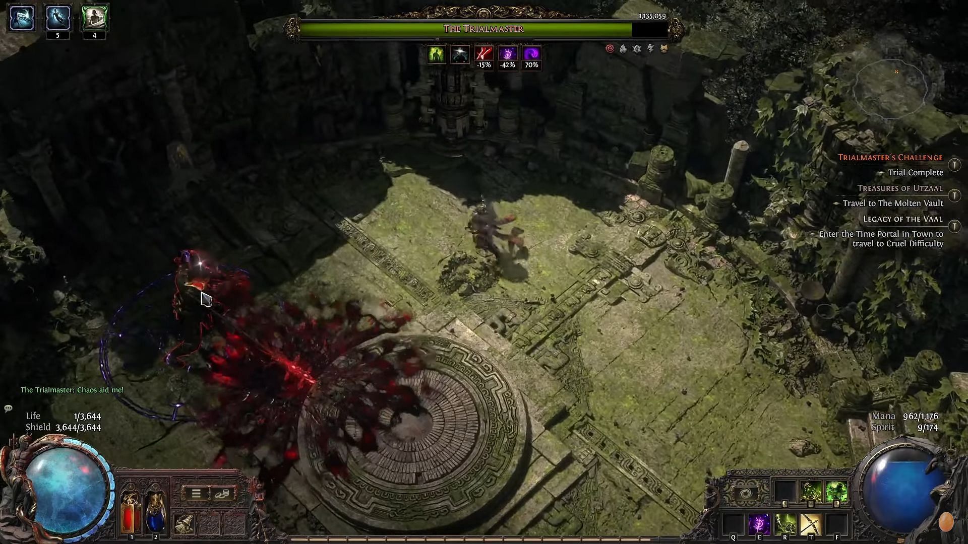 Spear Throw (Image via YouTube @Rane501 || Grinding Gear Games)
